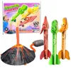 Dinosaurier-Vulkan-Raketenwerfer-Set aus Schaumstoff, bunt Produktbild-Vorschau 1