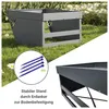 Garáž pre kosačku NovaTerra W60*D70*H39,6 cm NVT057 Náhľad obrázku produktu 7