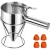 Teigportionierer, 1200ml Pfannkuchen Teigspender Edelstahl Produktbild-Vorschau 1