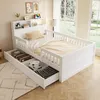 Letto per bambini Flieks, 90x190 cm, con 2 cassetti, letto Anteprima dell’immagine prodotto 2