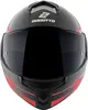 Bogotto FS-X600 Atyr casque pliable, noir mat/gris/rouge, L Voir les images du produit 5