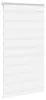 vidaXL Doppelrollo Weiß 70x100 cm Stoffbreite 65,9 cm Produktbild-Vorschau 9