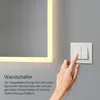 Lustro łazienkowe EMKE LED z ciepłym białym oświetleniem Podgląd zdjęcia produktu 3