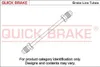 QUICK BRAKE CU-0650A-A Bremsleitung für VW POLO (9N) GOLF Produktbild-Vorschau 4