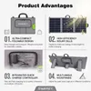 350W(špičkový 700W) Přenosná elektrárna napájecí stanice Náhled obrázku produktu 11