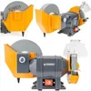 POWERMAT Doppeltellerschleifer 1850W 200/150mm Produktbild-Vorschau 9