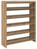 vidaXL Étagère à chaussures Artisan-Chêne 80x25x100 cm Bois Voir les images du produit 1
