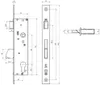 KOTARBAU® Rohrrahmenschloss 92 mm Dornmaß 30 mm Edelstahl Produktbild-Vorschau 8
