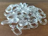 DELFRA 100 Überklipshaken 10mm glasklar - Faltenlegehaken Produktbild-Vorschau 4