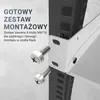 Półka Extralink specjalnie do szafy sieciowej 1U 250 mm, Podgląd zdjęcia produktu 2