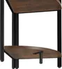 Étagère d’angle Castlebar 30 x 30 x 150 cm - Bois foncé Voir les images du produit 8