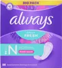 always Slipeinlagen Daily Fresh Normal, 56 St. Produktbild-Vorschau 1