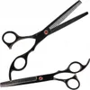 Two black hairdressing scissors are shown against a white background. Náhľad obrázku produktu