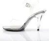 CARESS-408 Damen Sandale von Fabulicious, Transparent EU Produktbild-Vorschau 3