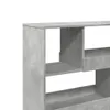vidaXL Rozdělovač místností betonový šedý 100x33x94,5 cm Náhled obrázku produktu 7