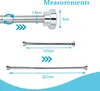 Intirilife Teleskopstange in SILBER 120 - 227 cm- Produktbild-Vorschau 4