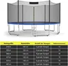 GOPLUS Trampolin Ø 305cm, Ersatznetz Außennetz für Produktbild-Vorschau 3