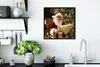 MuchoWow® Gerahmtes Poster Der Weihnachtsmann prüft seine Produktbild-Vorschau 3