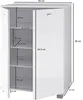 WOHNLING Schuhschrank NIMES modern Holz Weiß 12 Paar Schuhe Produktbild-Vorschau 11