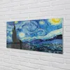 Glasbilder 140x70 Wandkunst Art starry night Produktbild-Vorschau 2