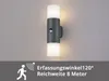 Moderne LED Außenwandleuchte Up and Down mit Produktbild-Vorschau 6