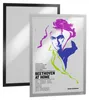 DURABLE Info-Rahmen DURAFRAME® POSTER A2, 505301 schwarz Produktbild-Vorschau 3