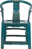 Sedia da pranzo cinese Asianliving Legno Tradizionale Blu Anteprima dell’immagine prodotto 1