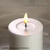 LED Stumpenkerze MIA - Echtwachs - realistische 3D Flamme - Produktbild-Vorschau 7