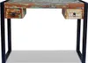 vidaXL Scrivania in legno di recupero Anteprima dell’immagine prodotto 9
