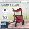 Chodzik Vital 51036, aluminiowy, z siedziskiem, składany, Podgląd zdjęcia produktu 3