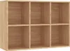 vidaXL Regał/szafka boczna dąb sonoma 66x30x98 cm Materiał Podgląd zdjęcia produktu 20