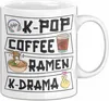 K-Pop Tasse Geschenk Coffee Ramen K-Drama Kpop Fans Produktbild-Vorschau 1