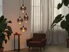 OSRAM Decor pendellamp Needle Plate, donkergrijs, staal, 2 Productafbeelding-voorbeeld 5