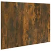 vidaXL Kopfteil Räuchereiche 120x1,5x80 cm Holzwerkstoff Produktbild-Vorschau 1