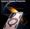 Dual Layer Hülle für Samsung Galaxy S23 Metall Ring Ständer Produktbild-Vorschau 6