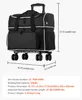 Borsa da bowling SucceBuy per 2 palline con quattro ruote, Anteprima dell’immagine prodotto 7