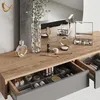 Coiffeuse Livinity Ascona Gris 120cm avec 2 tiroirs, Model Voir les images du produit 6