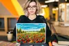 MuchoWow® Laptop Aufkleber Sticker Cover Malerei - Ölfarbe Produktbild-Vorschau 5