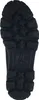 The sole of a black boot is shown against a white background. Voir les images du produit