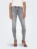 ONLY Ženské skinny fit džínsy ONLPower Life Mid Push Up Náhľad obrázku produktu 5