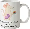 Mr. & Mrs. Panda Kaffeebecher Raumausstatter Leidenschaft - Produktbild-Vorschau 1