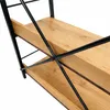 BEGRYF Regal Küchenregal Eichefarben Schwarz 61x35x84 cm Produktbild-Vorschau 8