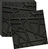 Verdico | Panele ścienne 3D - Czarny - 50x50 cm - Panele Podgląd zdjęcia produktu 1