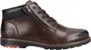 A side view of a brown leather boot. Podgląd zdjęcia produktu