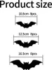 24STK Halloween Deko Fledermaus, 3D Fledermaus Deko Mit Produktbild-Vorschau 2