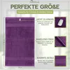 Frottier Gästetücher 12er Pack 30x50cm, 100% Baumwolle, Produktbild-Vorschau 7
