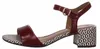 Tamaris Damen Sandalette Sandale Metallic Lack Blockabsatz Produktbild-Vorschau 7