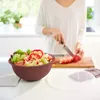 Set Schüssel + Deckel 8 l CARUBA, Farbe:Iron rot Produktbild-Vorschau 3