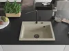 Mexen Oscar Granitspüle 1-beckig 580 x 490 mm, beige, Produktbild-Vorschau 3