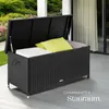 tectake® Auflagenbox Kiruna 121 x 56 x 60 cm Produktbild-Vorschau 6